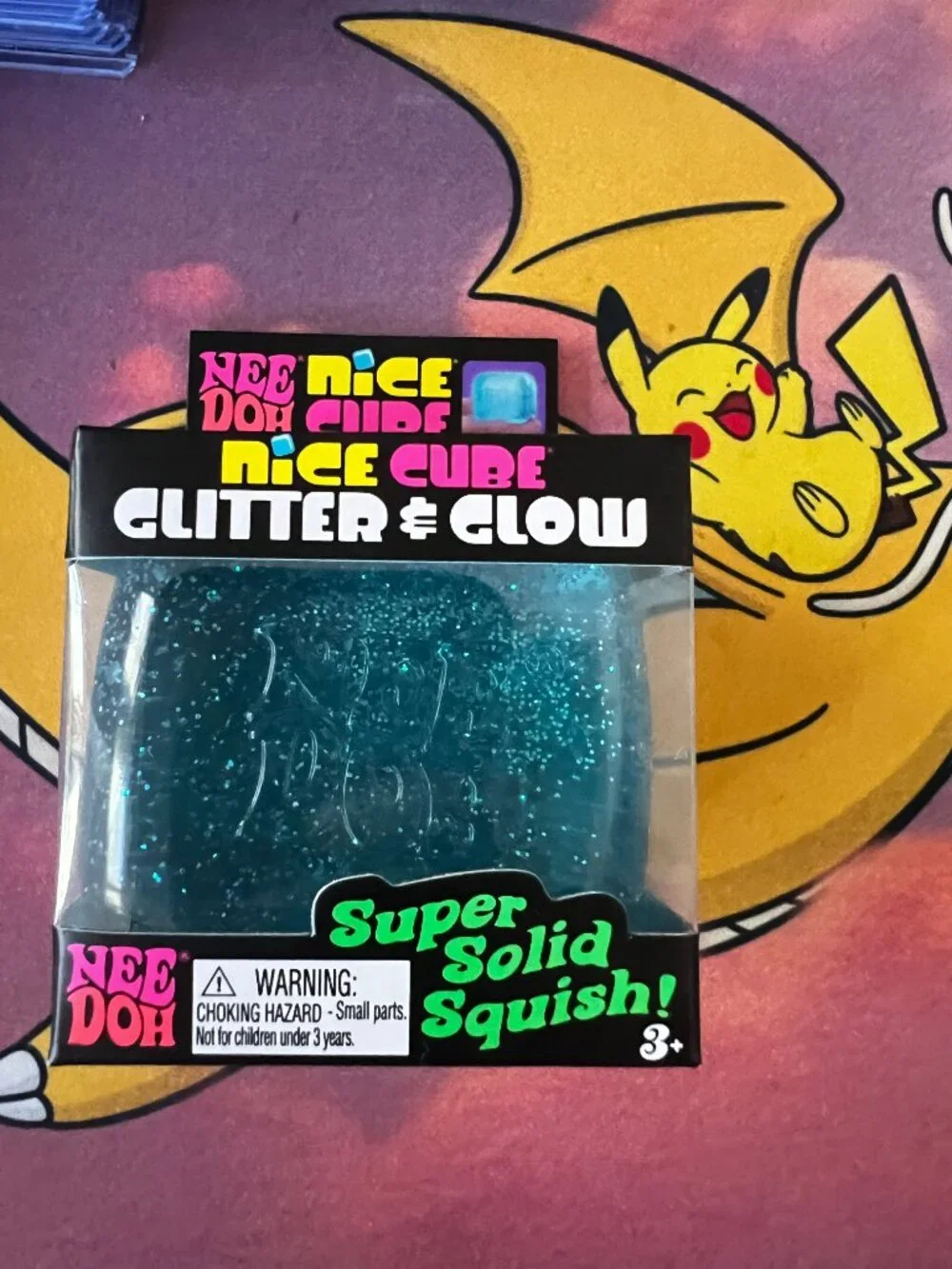Needoh Nice cube, Glitter and Glow Full set of 3